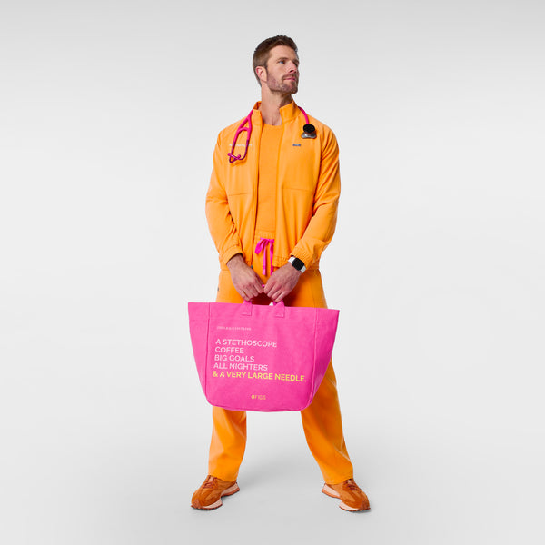Rapid Response Pink A Very Large Needle - Detachable Strap Tote