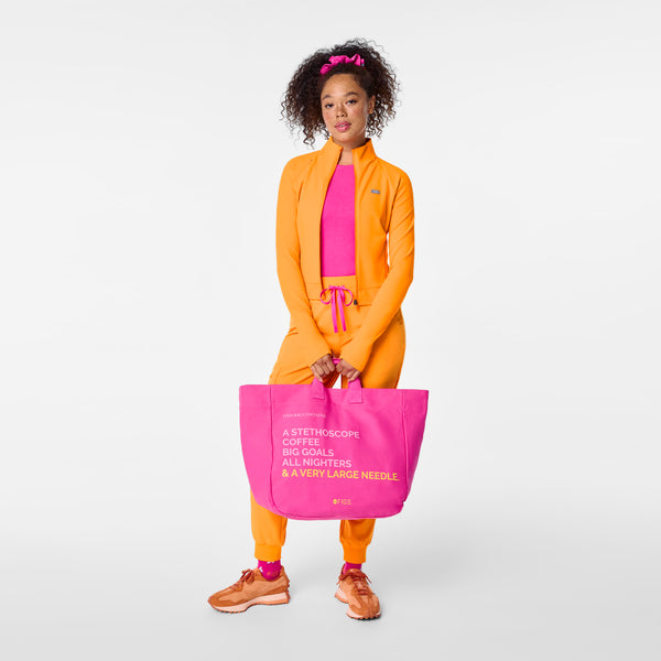 Rapid Response Pink A Very Large Needle - Detachable Strap Tote
