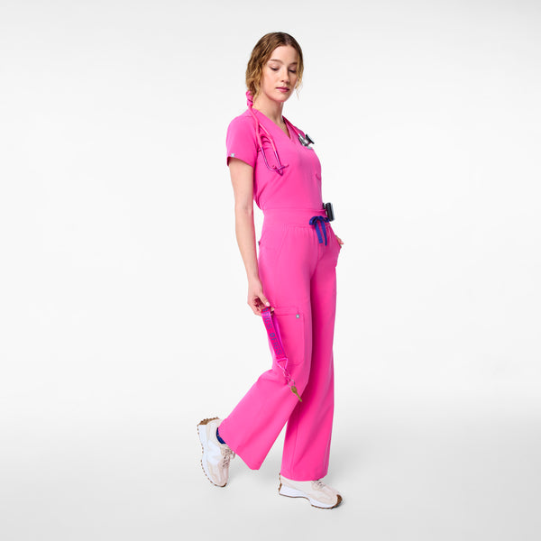 unisex Rapid Response Pink Wristlet Keychain