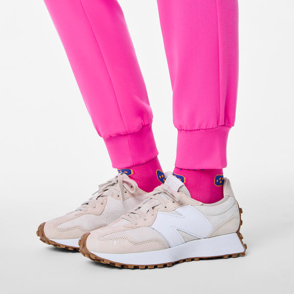 women's Rapid Response Pink Zamora - Petite Jogger Scrub Pant™
