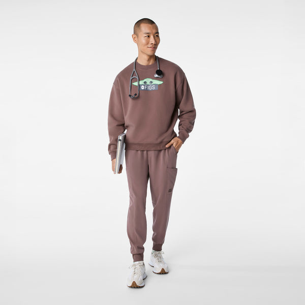 men's Smokey Taupe STAR WARS™ | FIGS Graphic - Crewneck Sweatshirt