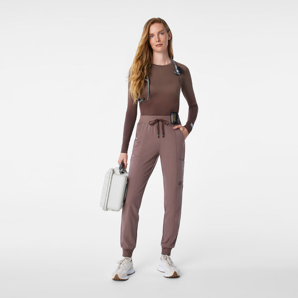 women's Ombre Smokey Taupe STAR WARS™ | FIGS Salta Seamless - Longsleeve Underscrub