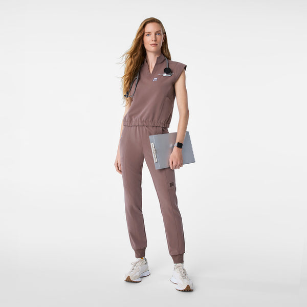 women's Smokey Taupe STAR WARS™ | FIGS - Scrub Top