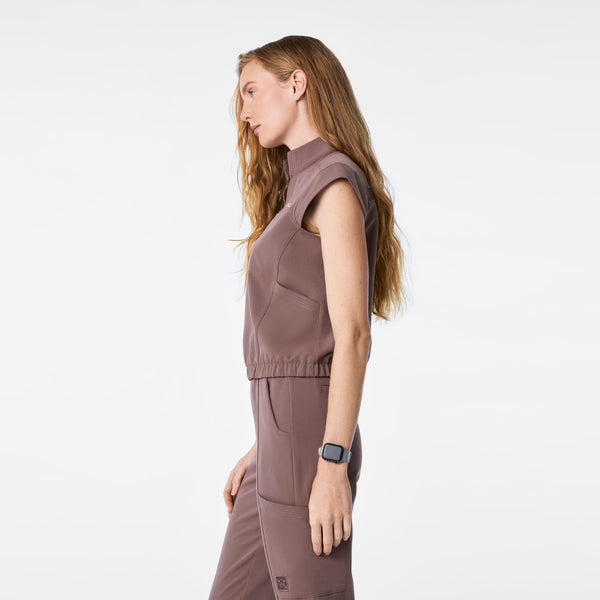 women's Smokey Taupe STAR WARS™ | FIGS - Scrub Top