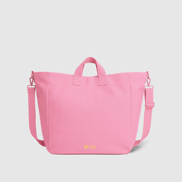Sunrise Pink A Very Large Needle - Detachable Strap Tote