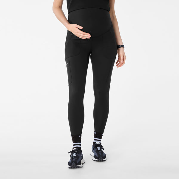 women's Black Ashland - Maternity ScrubLegging™