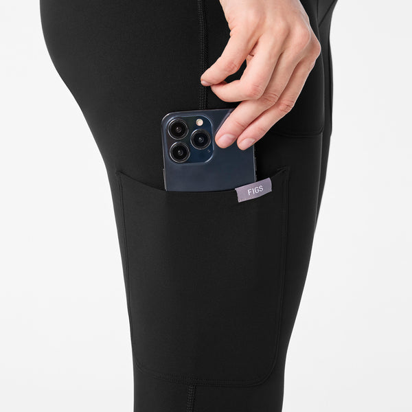 women's Black Ashland - Maternity ScrubLegging™
