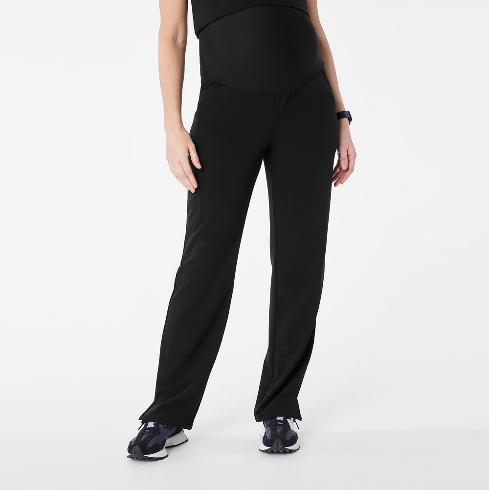women's Black Kade - Maternity Straight Leg Scrub Pant™