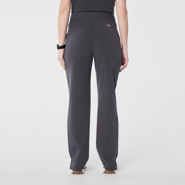 women's Charcoal Kade - Tall Maternity Straight Leg Scrub Pant™
