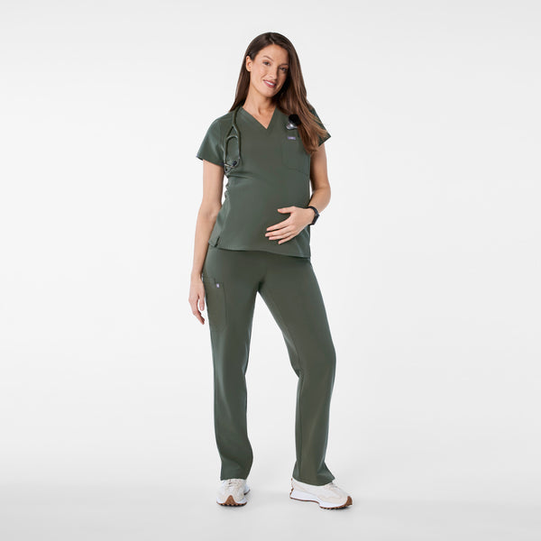 women's Moss Kade - Petite Maternity Straight Leg Scrub Pant™