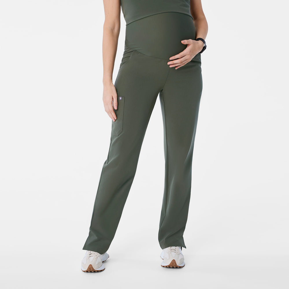 women's Moss Kade - Petite Maternity Straight Leg Scrub Pant™