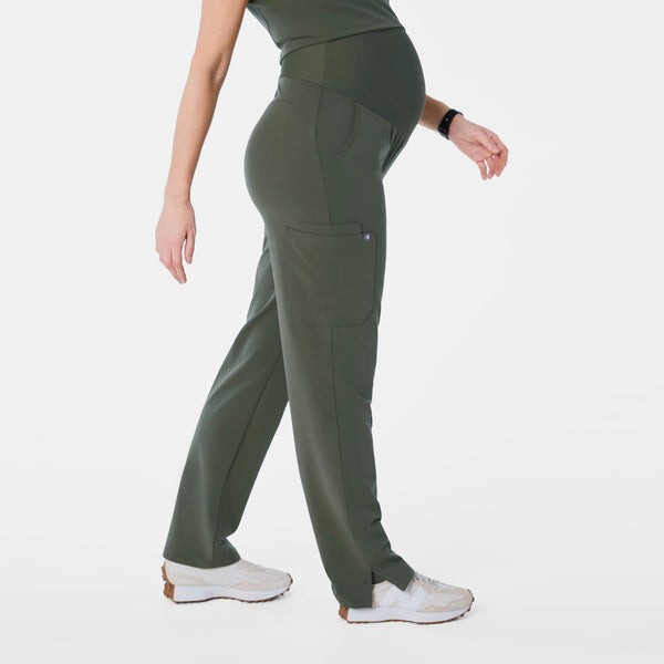 women's Moss Kade - Petite Maternity Straight Leg Scrub Pant™