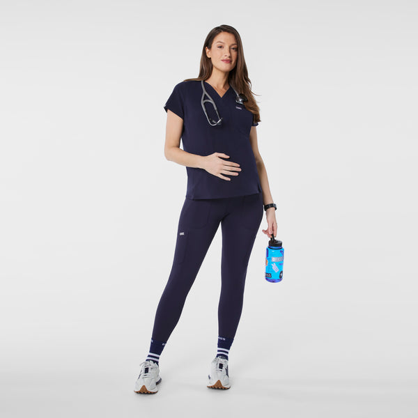Women's Navy Ashland - Maternity ScrubLegging™
