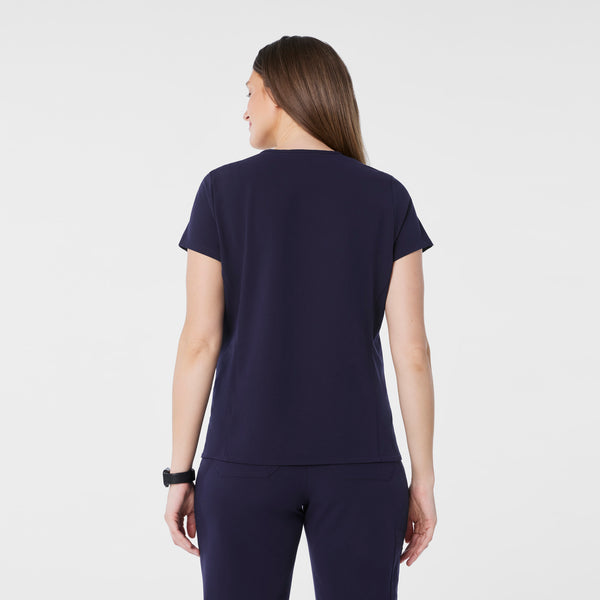 women's Navy Catarina Maternity V-Neck -  Scrub Top™