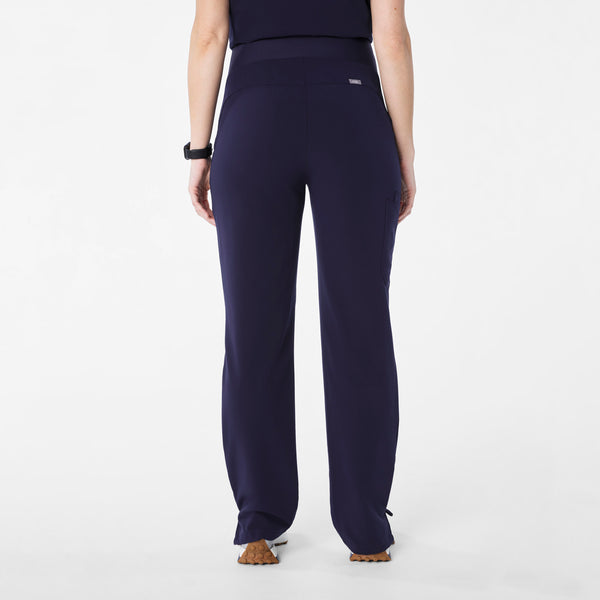 women's Navy Kade - Petite Maternity Straight Leg Scrub Pant™