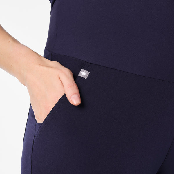 women's Navy Zamora - Petite Maternity Jogger Scrub Pant™