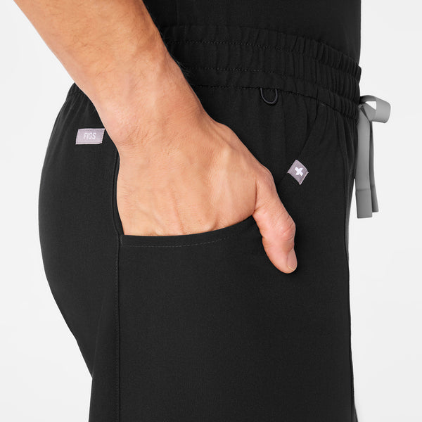 men's Black Vernon - Relaxed Straight Leg Scrub Pant