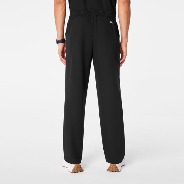 men's Black Vernon - Relaxed Straight Leg Scrub Pant