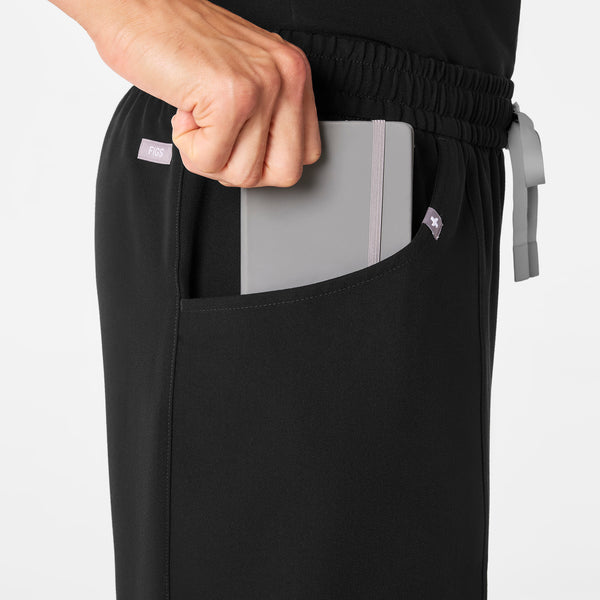men's Black Vernon - Relaxed Straight Leg Scrub Pant