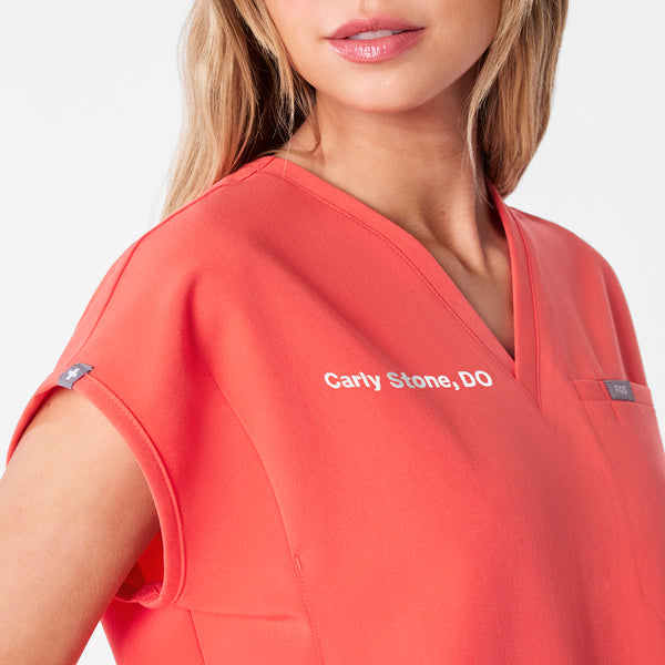 women's Fireside Raleigh V-Neck - Scrub Top