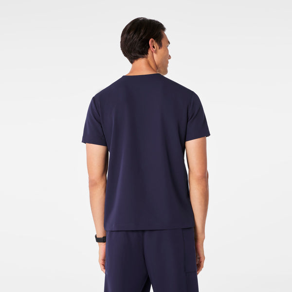 men's Navy Abbott V-Neck - Scrub Top