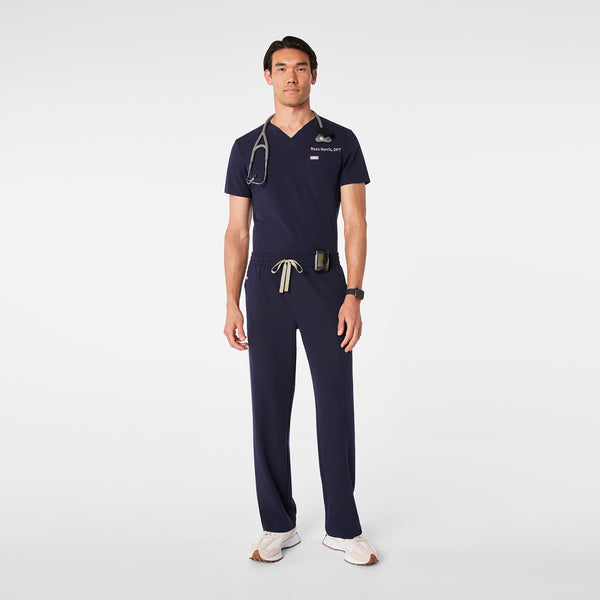 men's Navy Vernon - Relaxed Straight Leg Scrub Pant