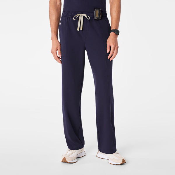 men's Navy Vernon - Relaxed Straight Leg Scrub Pant