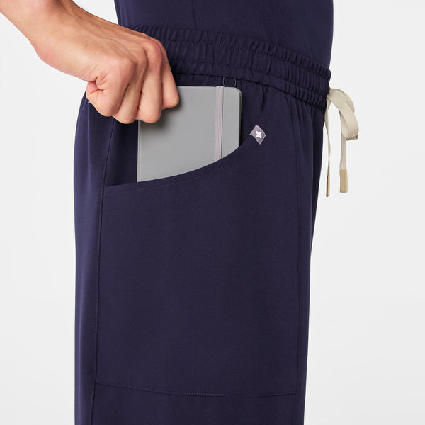 men's Navy Vernon - Relaxed Straight Leg Scrub Pant