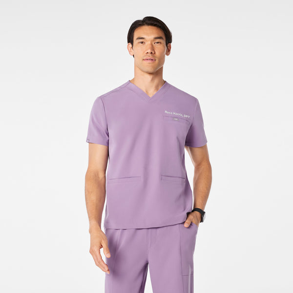 men's Purple Haze Abbott V-Neck - Scrub Top