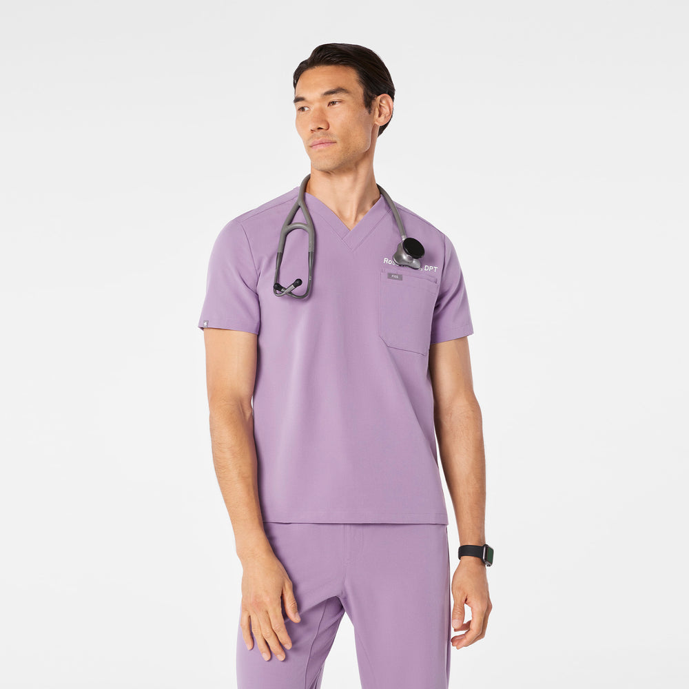 men's Purple Haze Leon - Three-Pocket Scrub Top™