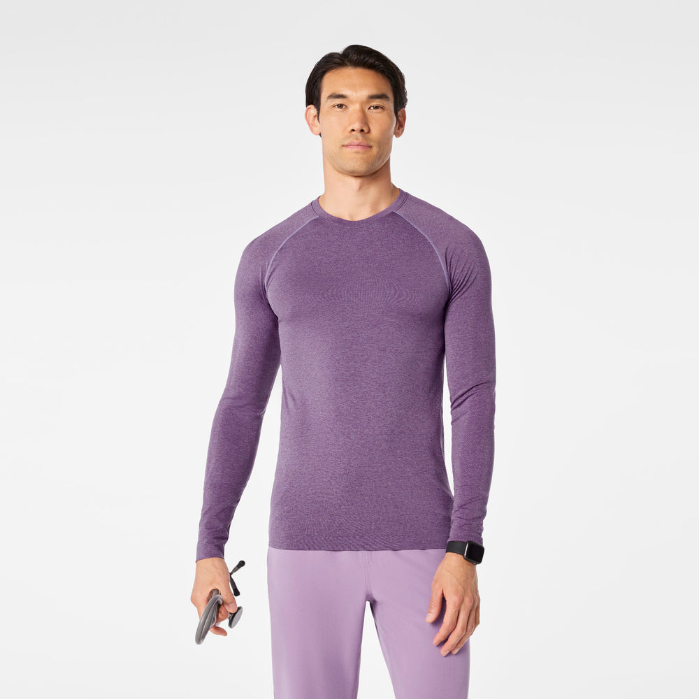 men's Dark Purple Haze Makato Seamless - Longsleeve Underscrub