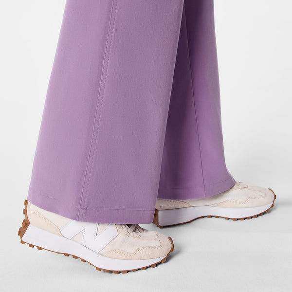 women's Purple Haze Rafaela Wide Leg - Petite ScrubJumpsuit™