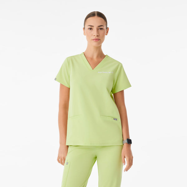 women's Sea Mist Casma - Three-Pocket Scrub Top™
