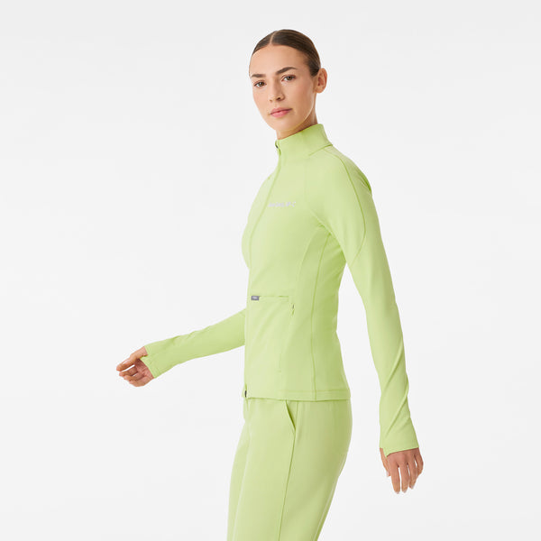 women's Sea Mist On-Shift ContourKnit Scrub Jacket™