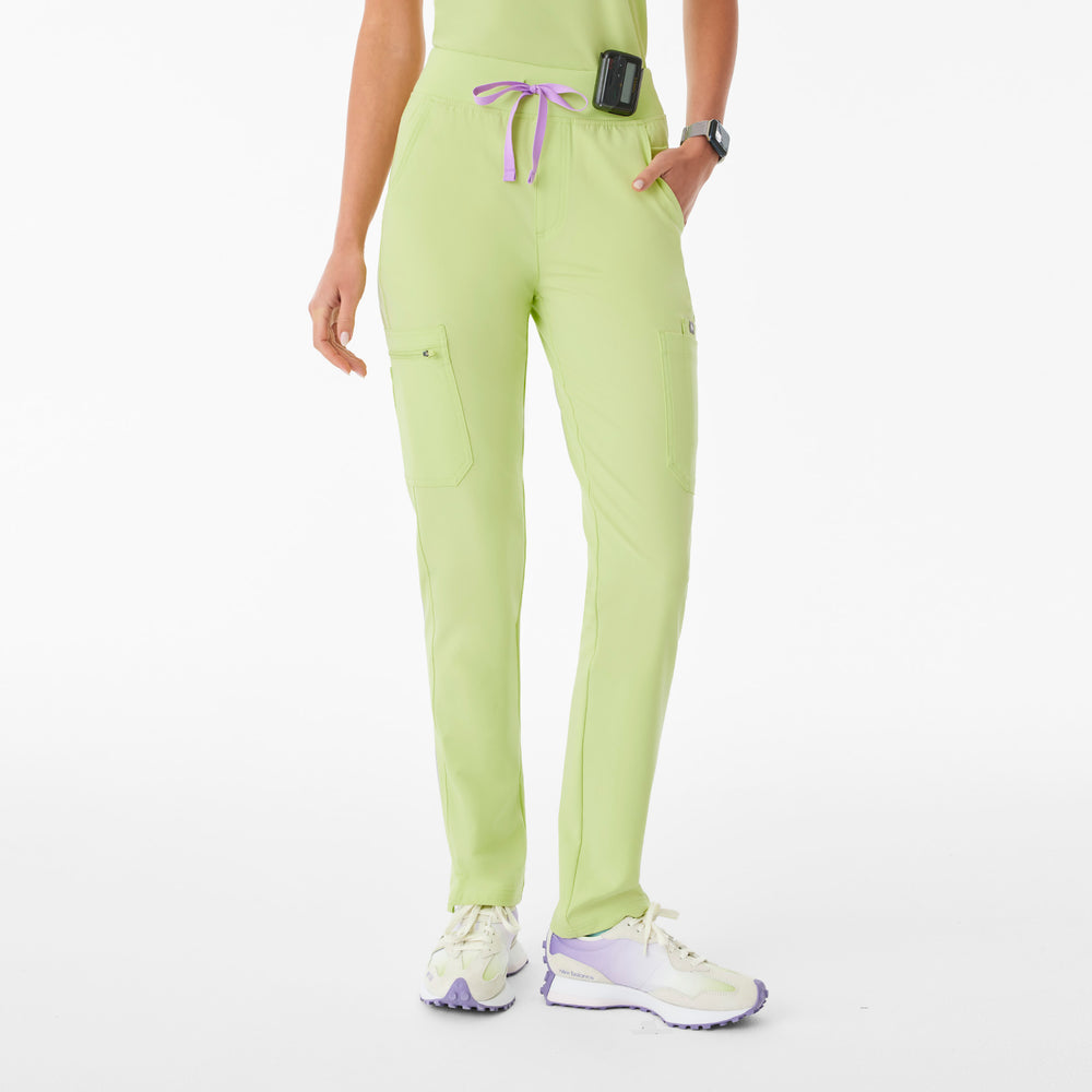 women's Sea Mist High Waisted Yola - Petite Skinny Scrub Pant™
