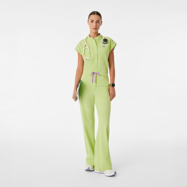 women's Sea Mist Rafaela Wide Leg - ScrubJumpsuit™