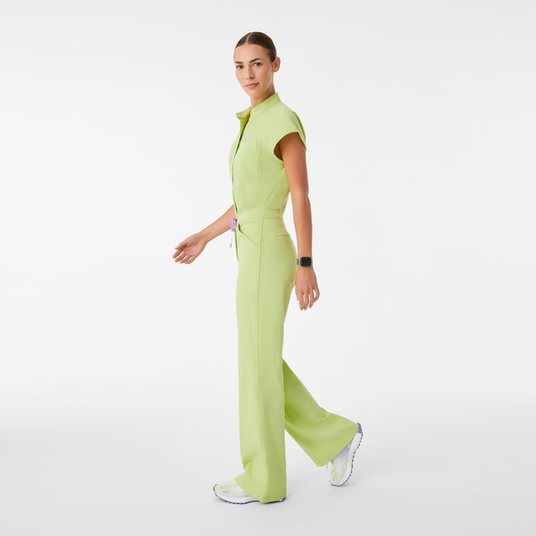 women's Sea Mist Rafaela Wide Leg - ScrubJumpsuit™