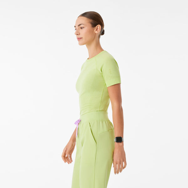 women's Sea Mist Salta Seamless - Shortsleeve Underscrub