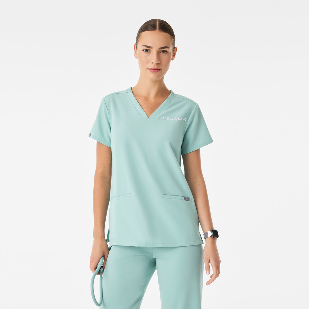 women's Seaglass Casma - Three-Pocket Scrub Top™