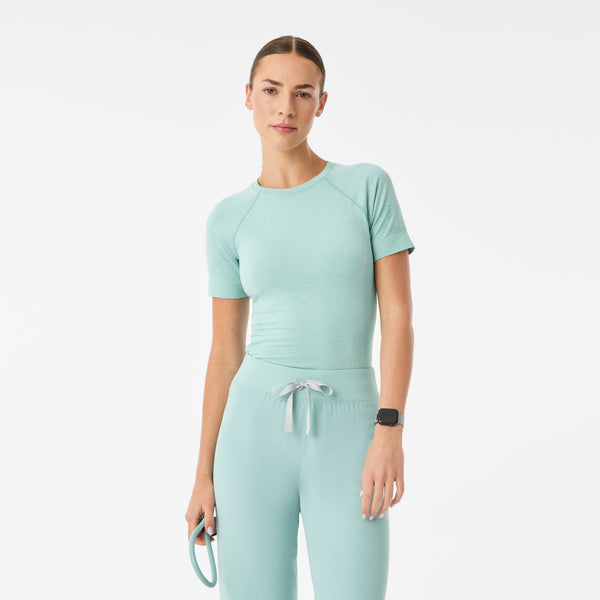 women's Seaglass Salta Seamless - Shortsleeve Underscrub