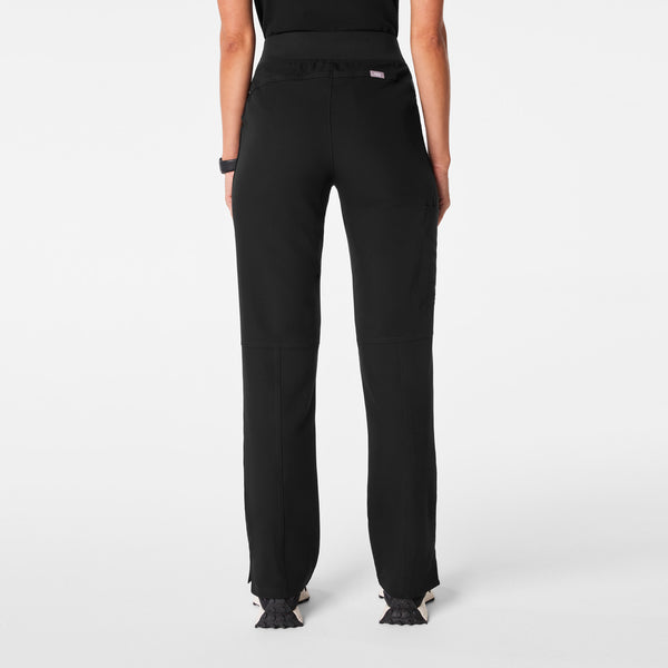 women's Black High Waisted Kade - Cargo Scrub Pant™