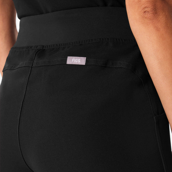 women's Black High Waisted Kade - Cargo Scrub Pant™
