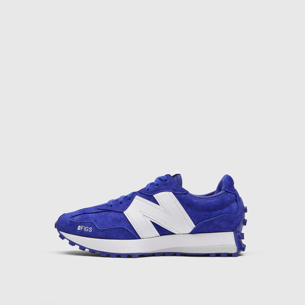 unisex Deep Royal Blue FIGS | New Balance 327