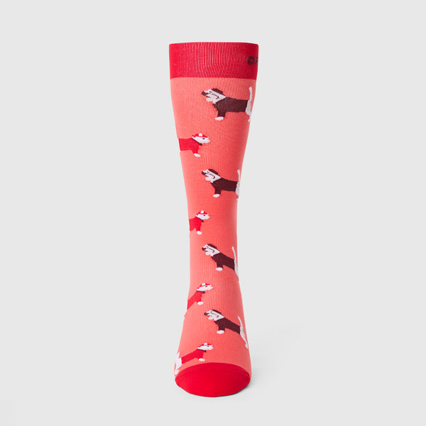 unisex Fireside Dogtor - Compression Socks
