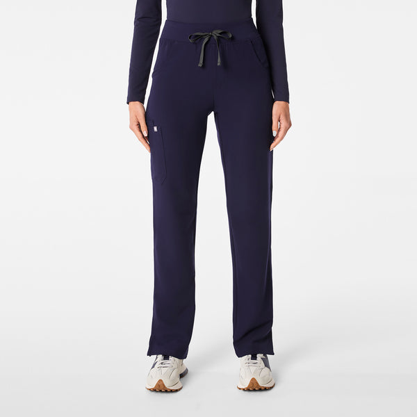 women's Navy High Waisted Kade - Cargo Scrub Pant™