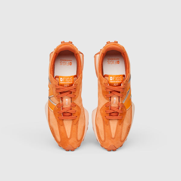 unisex Creamsicle FIGS | New Balance 327
