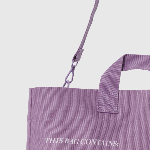 Purple Haze A Very Large Needle - Detachable Strap Tote