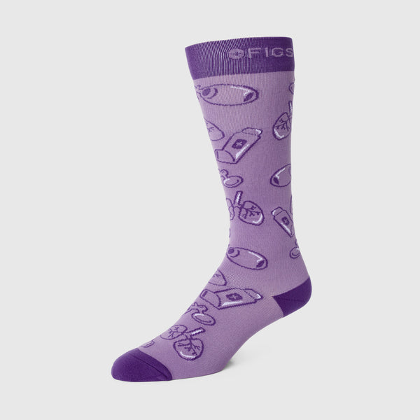 unisex Purple Haze Belung Together - Compression Socks