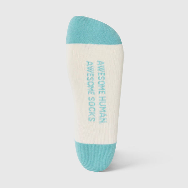 unisex Coconut Milk Double Stripe - Compression Socks