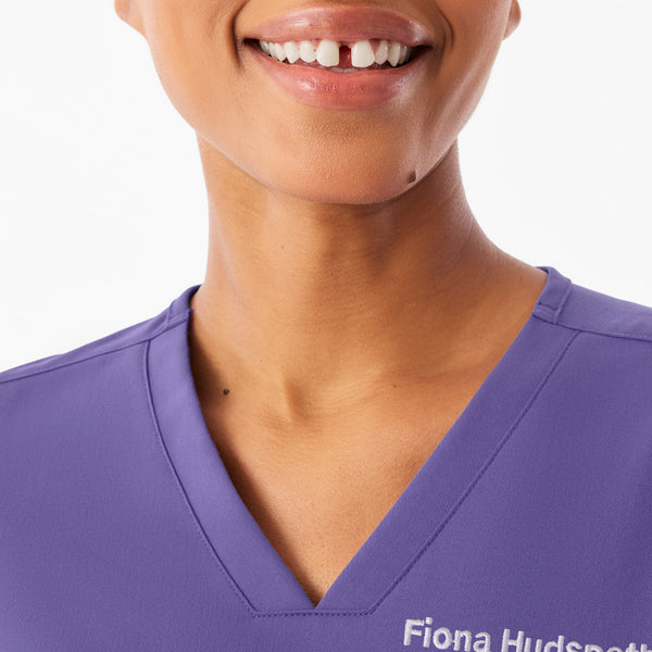 Women's Amethyst Casma -  Scrub Top™